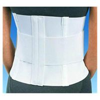 DJO 79-89007 Procare Double-Pull Sacro-Lumbar Support, White, Large, 39" - 42" Size, 10" Length