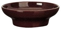 Yanco NC-351C Tulip/Salsa Bowl, 4 oz Capacity, 1.25" Height, 4" Diameter, Melamine, Chocolate Color, Pack of 48