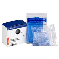 Pac-Kit by First Aid Only CPR Face Shield and Vinyl Gloves