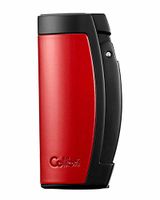 Colibri Enterprise III Triple Jet Cigar Lighter in an Attractive Gift Box Warranty Red Black