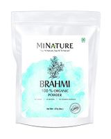 mi nature Organic Brahmi Leaves Powder (Bacopa Monnieri) - 227 g / 8 OZ / 1/2 lb | 100% Natural & Pure Hair Conditioner | Vegan