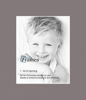 8x10 Cobblestone / Pewter Custom Mat for Picture Frame with 4x6 opening size (Mat Only, Frame NOT Included)
