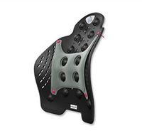 Dr. Power Back Massager Stretcher Posture Corrector Lumbar Support Black