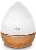 Aickar Egg Diffuser, 300ml Essential Oil Diffuser, Aromatherapy Diffuser with Touch Sensitive Buttons, Ultrasonic Cool Mist Humidifier with Night Light and Auto Shut-off Function