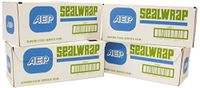 SealWrap Plastic Wrap, 18" Wide by 1000' Length, PVC, Clear