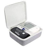 Khanka Hard Travel Case Replacement for OMRON Silver Blood Pressure Monitor Upper Arm Cuff, Digital Bluetooth Blood Pressure Machine
