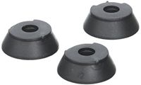 HurryCane Replacement Feet for Use with Freedom Edition Cane, Black
