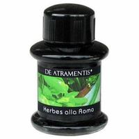 Herbs alla Roma/Green Premium Handmade Fountain Pen Bottled Ink by De Atramentis