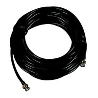 Shure - (UA850) 50' UHF Remote Antenna Extension Cable, BNC-BNC, RG8X/U Type