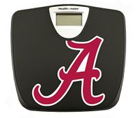 New Black Digital Bathroom Weight Scale Featuring Alabama Crimson Tide NCAA Team Logo