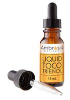 Tocotrienols by Ambrosia, 100% Annatto Sourced Liquid Supplement, 7200 mg Delta Gold Pure Tocotrienols Supplements, Super Absorbable, Tocopheral Free, Ultra Easy Use Dropper