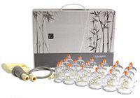 DongbangMedical Cupping Therapy Cup Equipment Set with Suction Pumping Handle Connecting Hose