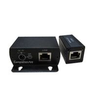 Comprehensive Cable CUE-104FE USB 2.0 Fast Extender with 4 Port Hub up to 70 Meter Over CAT6 Cable