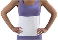 Bilt-Rite Mastex Health 10 Inch Abdominal Binder, White