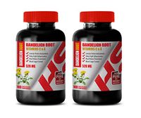 Immune System Vitamins for Men - Dandelion Root 520 MG - Pure and Potent Ingredients - Dandelion Root Herbal - 2 Bottles 360 Capsules