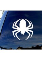 Cold-Year-of-the-Spider Band Logo - Vinyl 6" wide (Color: WHITE) decal laptop tablet skateboard car windows stickers