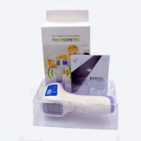 BRMDT Adult Baby Infrared Thermometer, Non-Contact Digital Laser Infrared Thermometer for Fever Ear and Forehead, Thermometer for Kid and Adult（English Manual））