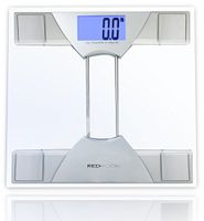 Red Rock Personal Body Weigh Scale Made with High Quality Tempered Glass Large Blue Backlight LCD