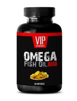 Immune Support Women - Omega Fish Oil 8060 - Omega 3 Fish Oil Pills - 1 Bottle 60 Softgels