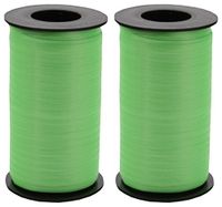 2-Pack - Berwick Splendorette 3/16" x 500yds - Citrus (1-19) Crimped Curling Ribbon