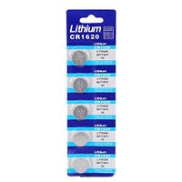 5PCS Lithium CR 1620 Cell Button Coin Battery Watch 3V Toys Calculator