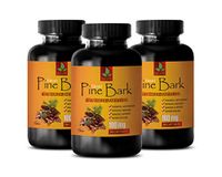 Immune System Booster for Adults - Pine BARK Extract 100 MG - Powerful ANTIOXIDANT - Eye Health Supplements - 3 Bottles 270 Capsules