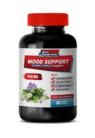 Stress Ease - Mood Support Complex - Vitamins and Herbs - Stress and Anxiety Relief - Premium Blend - GABA for Sleeping - 1 Bottle (60 Capsules)