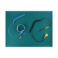 Akozon Electrostatic Discharge Anti-Static Wrist Strap Ground Wire Mat Set for Phone Repair
