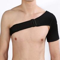 RollingBronze Shoulder Brace Breathable Neoprene Shoulder Support for Rotator Cuff