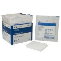 Covidien 7084 Curity Dressing Sponges, 6-Ply, 4" x 4" Size (Pack of 600)