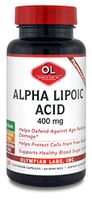 Olympian Labs Alpha Lipoic Acid 400mg, 60 Capsules (Pack of 2)