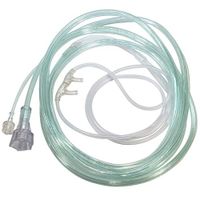 1-Pack Westmed #0503 Comfort Soft Plus CO2/O2 Cannula with Threaded Nut & 7' Kink Resistant Tubing