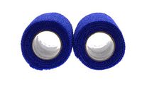 Andover Flexible Sports Tape Wrap (2 Pack), Blue, 3"