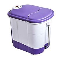 Foot Spa Bath Massager W/Motorized Rolling Massage, Heat, Wave, O2 Bubbles, Digital Temperature Control LED Display