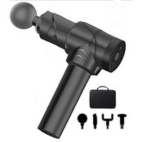 Massage stick Muscle Massage Gun Fascia Gun Electric Massager Massage Gun,Muscle Massager,Muscle Pain Management After Training Exercising Body Relaxation Slimming Shaping Pain Relief With 4 Head scar