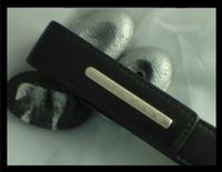 AT cross MAGNETIC BLACK LEATHER PEN CASE NEW