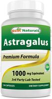 Best Naturals Astragalus Capsule, 1000 mg, 120 Count