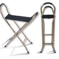 Portable Folding Seat Cane