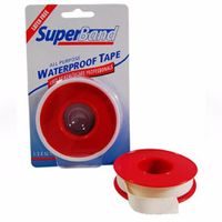Wideskall® All Purpose 1/2" inch x 10 Yard Latex Free First Aid Waterproof Tape (Pack of 1 Roll)