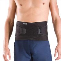 oremila Back Brace-Exercise Equipment, Lifting Elastic Straps, Back Support Belt for Men and Women, for Back Pain Relief and Posture Brace (Large)