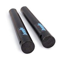 bayite Ferro Rods 1/2" X 5'' XL Survival Fire Starter Drilled Flint Steel Ferrocerium Rod with Toggle Hole for Paracord(Pack of 2)