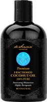 Coconut Oil, Fractionated - 100% Pure- Best For Massage, Moisturizing Skin and Hair, Carrier Oil For Essential Oils, 4 oz