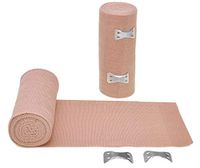 Dealmed Compression Bandage, Clip Closure, 4" x 4.5 Yards Stretched, 10 Count