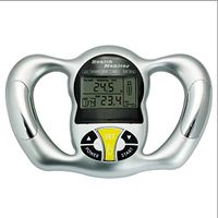 Electronic Digital Handheld BMI Monitor - Body Mass Index Analyzer Machine with LCD Display Readout, BMI Fat Analysis Handheld 6 Second Accurate Fat Gauge