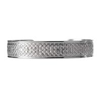 Divoti Custom Engraved Medical Alert Bracelets for Women, Stainless Steel Medical Bracelet, Medical ID Bracelet w/Free Engraving – Celtic Knot w/ 6" Cuff (fits 6.5-8.0") - Pink