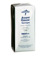 MEDLINE NON25444 NON25444H Avant Gauze Non-Woven Non-Sterile Sponges (Pack of 200)