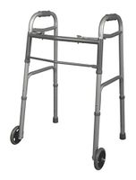MDS86410JW54H - Youth Two-Button Folding Walkers with 5 Wheels,Junior