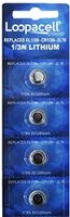 LOOPACELL 4 1/3N Battery Replacement for DL1/3N CR1/3N 3V Lithium Batteries