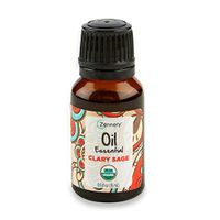 Zennery 100% Pure Clary Sage Essential Oil (USDA CERTIFIED ORGANIC) 1oz (30ml) Salvia Sclaria - from France - Great for diffusers Therapeutic GradeNOT TESTED ON ANIMALS …