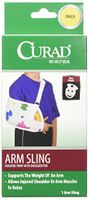 CURAD Pediatric Arm Sling with Fun Print and Shoulder Pad, Child (Pack of 4)